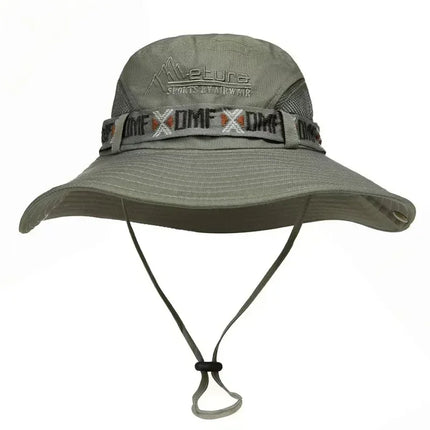 Hat Men's Outdoor Fishing Fisherman Hat Men's Large-brimmed Sun Hat Summer Sun Hat Youth Foldable Fishing Hat