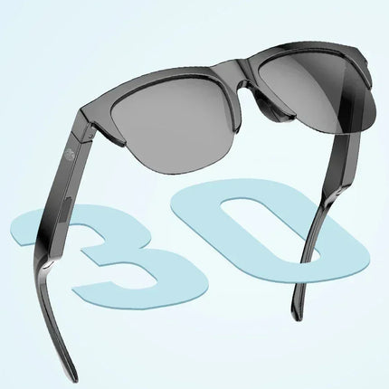 Smart Bluetooth Glasses Wireless Earphones Touch Mold Headset Bone Conduction Music Wireless Headset UV Proof Sunglasses