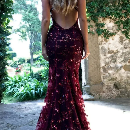 Women Dresses Sleeveless V Neck Pullover Sequins Party Dress Vestidos Formal Floor Length Sexy Wrap Breast Backless Slim