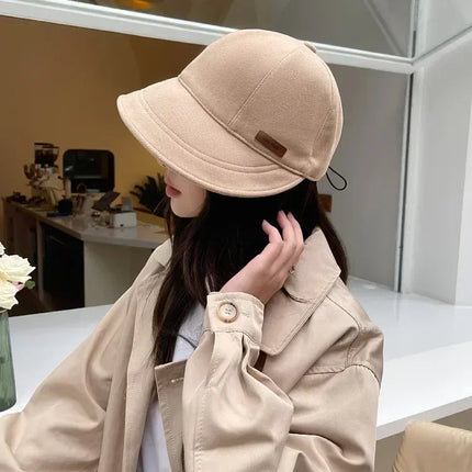 Women's Foldable Sunhat Summer Outdoor Beach Fisherman Hat Sunscreen UV Protection Cap Adjustable Cotton Wide Brim Bucket Caps