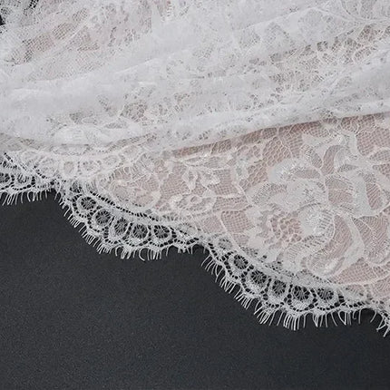 Candyhot Elegant Lace Strapless Sexy See-through Dress Bandage Irregular Mini Dress For Women Summer Slim Street Party Dress