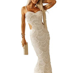 beige dress / XXL
