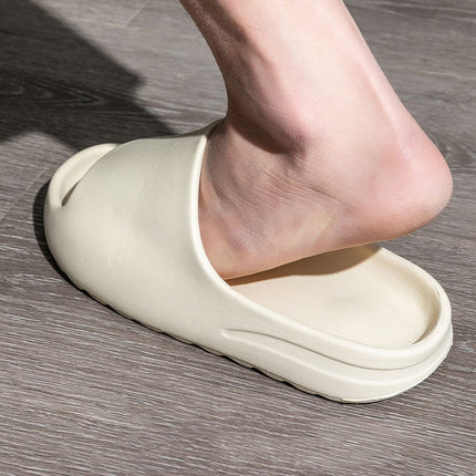 Women Men Sandals Casual Beach Shoes Soft Bottom Slides Thick Platform EVA Anti-Slip Slipper