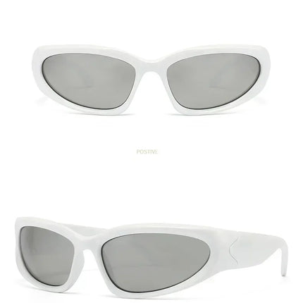 Unique Y2K Designer Luxury Sunglasses Women Rectangle Big Frame Sun Glasses For Men Outdoor UV Protection Classic 2000S Black Sh