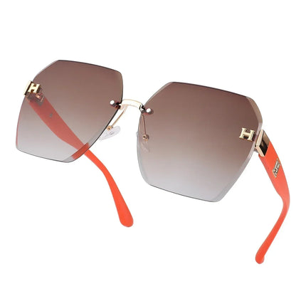 2025 New Fashion Sunglasses Luxury Brand Designer Women Men Retro Square Big Frame Eyewear Uv400 Outdoors Glasses Box Packaging