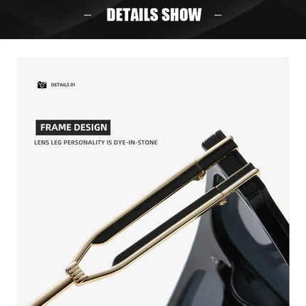 2024 Fashion Sunglasses For Men Vintage Glasses Vintage Designer Sunglasses For Men Retro Shades Lentes De Sol Mujer Zonnebril