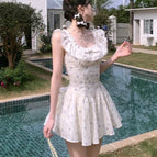 460 Blue Floral / XS