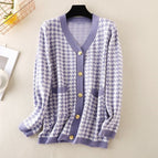 metal button purple / One Size