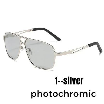 2024 UV400 Polarized Sunglasses Men Women Outdoor Discoloration Eyewear Men Trendy Photochromic Night Vision Sun Glasses
