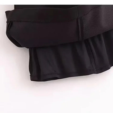 TFMLN Autumn New Women Dress 2024 Slim Chic Sleeveless Dress Bow Casual  Mini Frock Female Fashion Elegant Short Party Dress