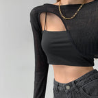 Black / S