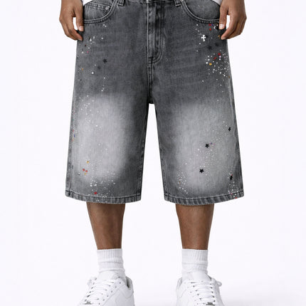 CHARCOAL GEMSTONE SHORTS