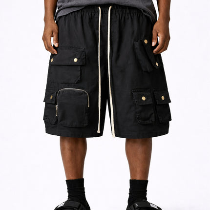 NOIR MULTI CARGO SHORTS