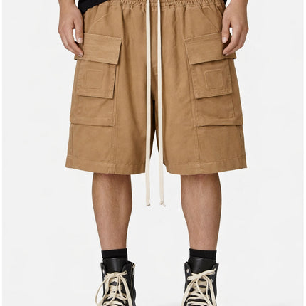 DESERT DROP-CROTCH CARGO SHORTS