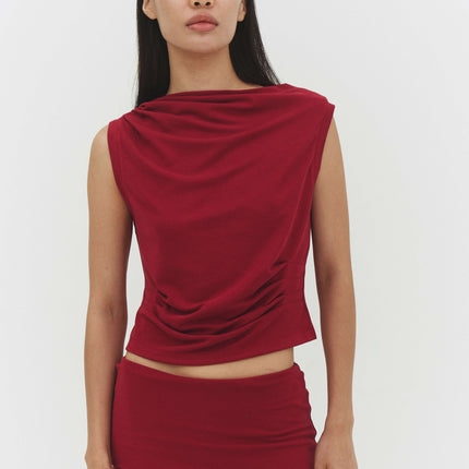 DASOM TANK TOP IN RASPBERRY