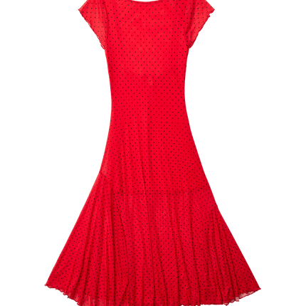VALENTINA DRESS IN RED