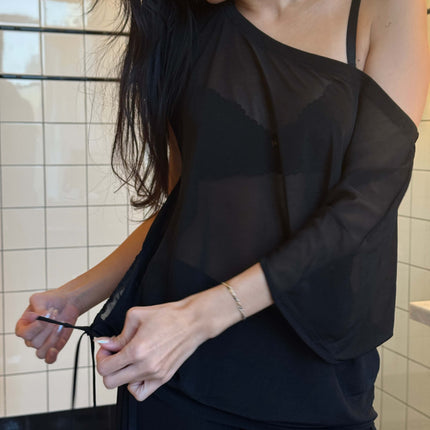BRISA TOP IN BLACK