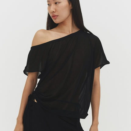 BRISA TOP IN BLACK