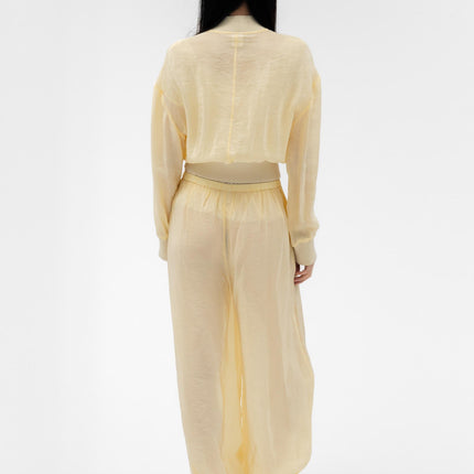 FABIO VOILE JACKET IN BUTTER