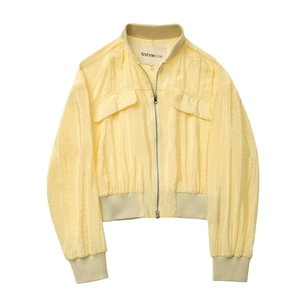 FABIO VOILE JACKET IN BUTTER