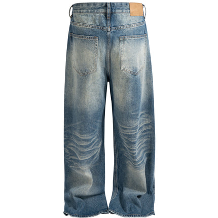 SANDWASH PATCHWORK DENIM