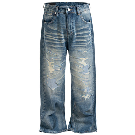 SANDWASH PATCHWORK DENIM