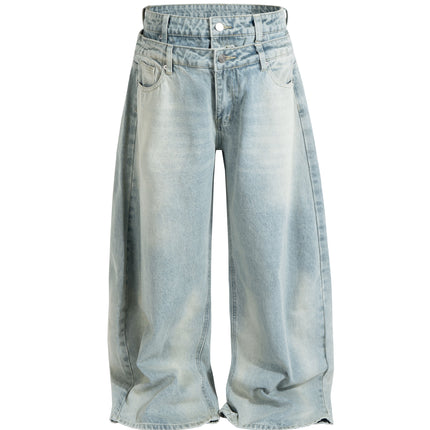 STONE DOUBLE DENIM