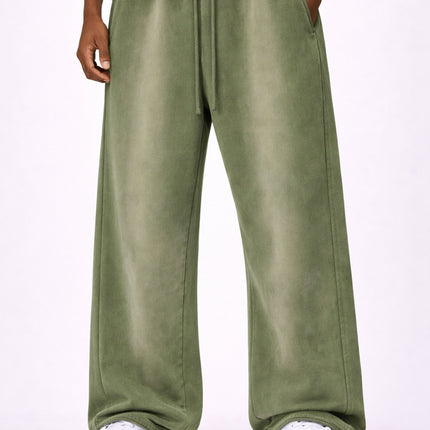 OLIVE SUNFADE SWEATPANTS