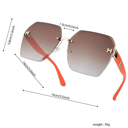 2025 New Fashion Sunglasses Luxury Brand Designer Women Men Retro Square Big Frame Eyewear Uv400 Outdoors Glasses Box Packaging