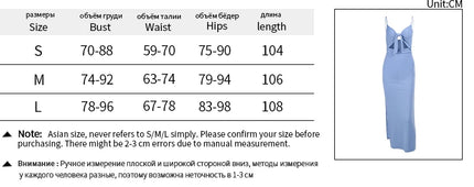 Sexy Backless Long Dress Fashion Women Bandage Cut Out Split Bodycon Dress