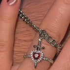 ring bracelet set