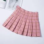 pink plaid / M