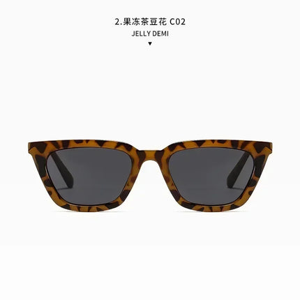 Classic Black Vintage Cat Eye Sunglasses Women Brand Designer Simplicity Elegant Small Frame Sun Glasses Men Trend Eyewear UV400