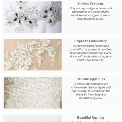 Modern Wedding Dresses A Line Bridal Gowns Lace Appliques Full Sleeves Floor Length Robes Charming Vestidos De Novia Customized