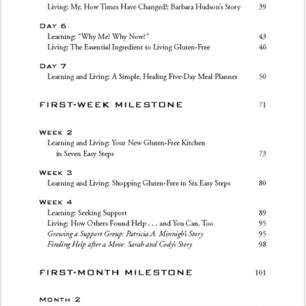The First Year: Celiac Disease and Living Gluten Free (Print Version)