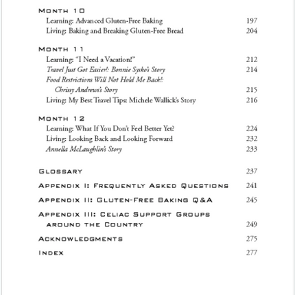 The First Year: Celiac Disease and Living Gluten Free (Print Version)