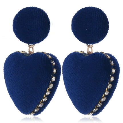 Modern Heart Earrings