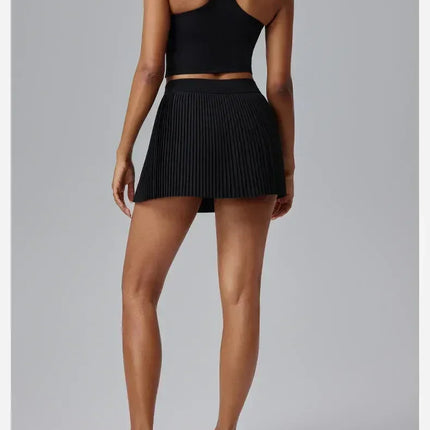 Floral Discount Sports Skirt for Women Quick-drying Badminton Tennis Trousers Skirt Fitness Half-body Pleated Skirt Shorts