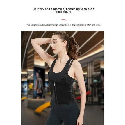 Ladies Lingerie Hree Row Buckle Zipper Bodice Women's Corset Put Away Abdomen Appearing Thin  Breathable Comfortable Lingerie