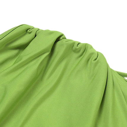 Summer Beach Casual Sexy Hollow Backless Tie Up Slip Dress