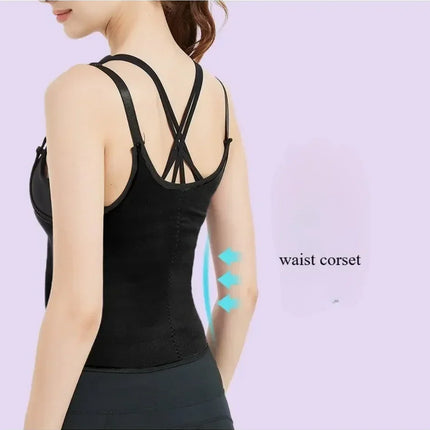 Ladies Lingerie Hree Row Buckle Zipper Bodice Women's Corset Put Away Abdomen Appearing Thin  Breathable Comfortable Lingerie