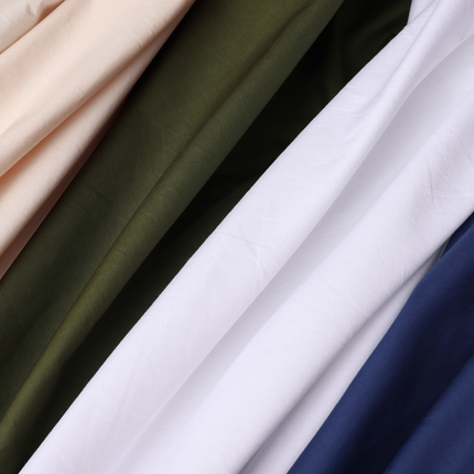 Crisp Percale Cotton Bed Sheets