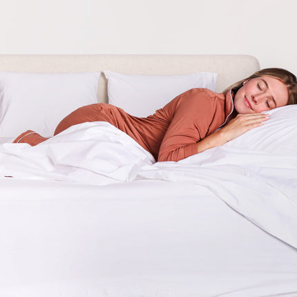 Crisp Percale Cotton Bed Sheets