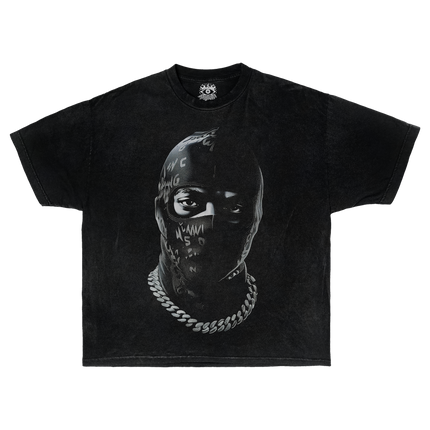 Shiesty V2 Streetwear Tee Black 180GSM Cotton Short Sleeve T Shirt Casual Fit