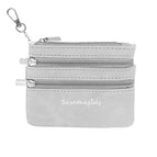 Silver - (3) Zippered Pouch (Hardware: Silver)