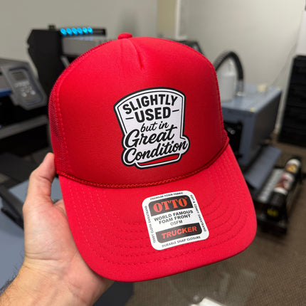 Slightly Used But In Great Condition Trucker Hat