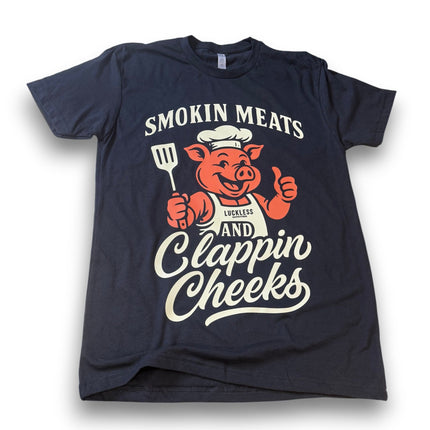 Smokin Meats and Clappin Cheeks Tee