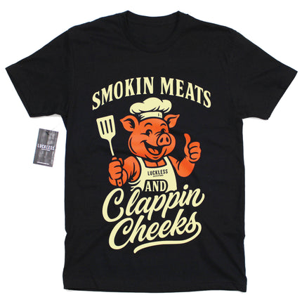 Smokin Meats and Clappin Cheeks Tee