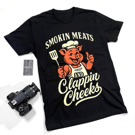 Smokin Meats and Clappin Cheeks Tee