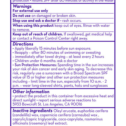(No Fragrance) Super Sensitive™ Broad Spectrum SPF 30+ Sunscreen Stick